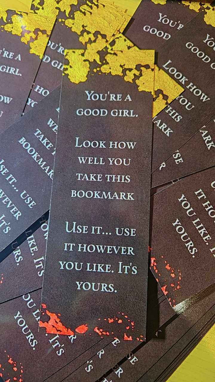 Take It Like A Good Girl Bookmark